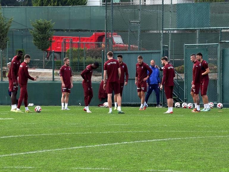 Trabzonspor’da, Alanyaspor maçı hazırlıkları sürüyor