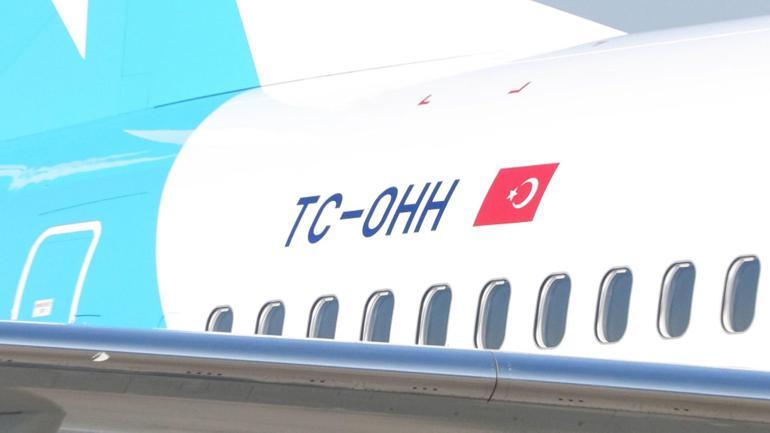 AJetin fabrika çıkışlı 7nci uçağı İstanbula geldi