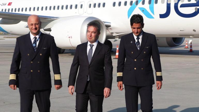 AJetin fabrika çıkışlı 7nci uçağı İstanbula geldi