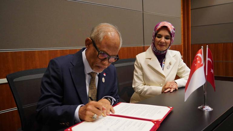 Bakan Göktaş, Sierra Leone ve Singapurlu mevkidaşlarıyla bakanlıkları arasında iş birliği mutabakat zaptı imzaladı