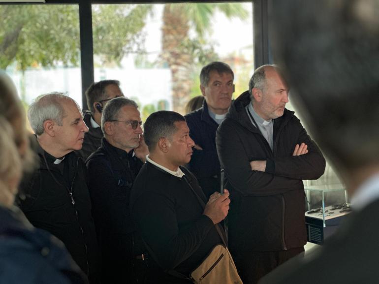 Vatikan heyeti, Papa’nın ziyareti öncesi İznik’e geldi