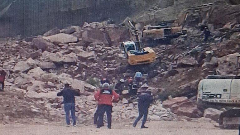 Orduda taş ocağında göçük meydana geldi; 1 işçinin cansız bedenine ulaşıldı