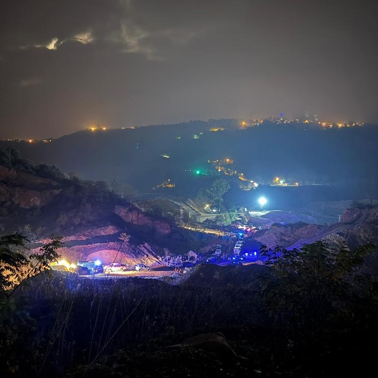 Orduda taş ocağında göçük meydana geldi; 1 işçinin cansız bedenine ulaşıldı