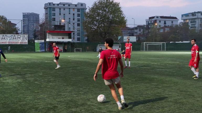 Kartalda Organ Bağışı Haftası kapsamında futbol maçı düzenlendi