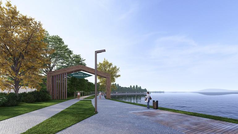 Sapanca Gölü’nün çevresine 6 kilometrelik yeni yaşam alanı yapılacak