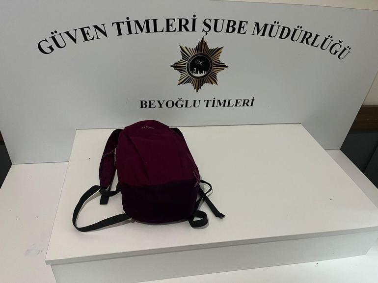 Taksim’de turiste kapkaç kamerada