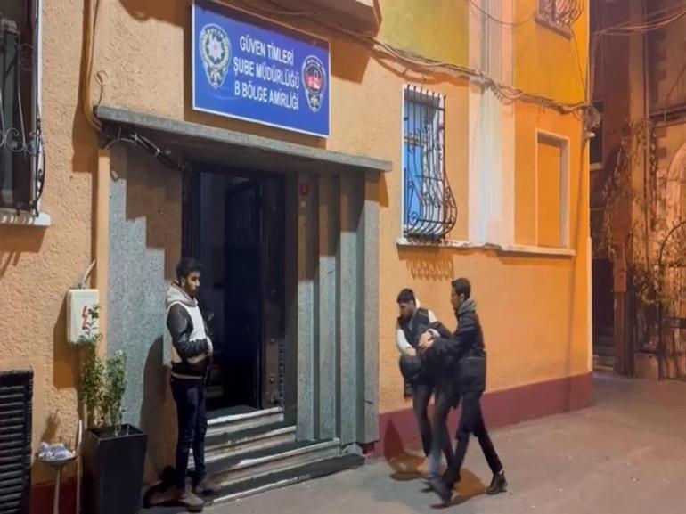 Taksim’de turiste kapkaç kamerada