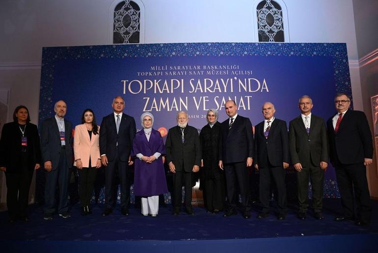 Emine Erdoğan, Topkapı Sarayı Saat Müzesinin açılışına katıldı