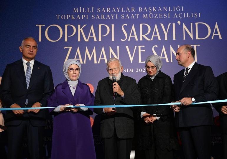 Emine Erdoğan, Topkapı Sarayı Saat Müzesinin açılışına katıldı