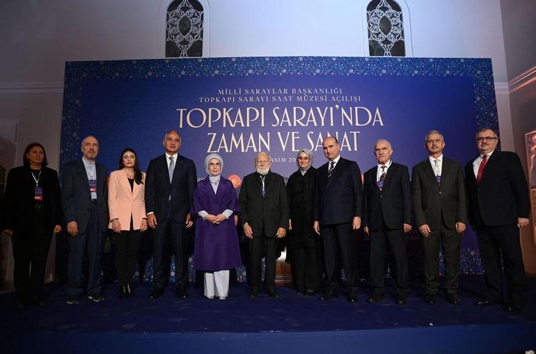 Emine Erdoğan, Topkapı Sarayı Saat Müzesinin açılışına katıldı