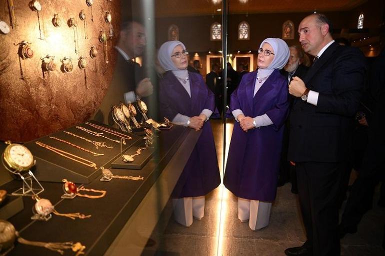 Emine Erdoğan, Topkapı Sarayı Saat Müzesinin açılışına katıldı