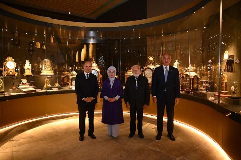 Emine Erdoğan, Topkapı Sarayı Saat Müzesinin açılışına katıldı