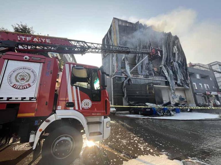 Kocaelide kozmetik fabrikasında yangın: 6 ölü, 7 yaralı