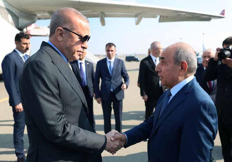 Cumhurbaşkanı Erdoğan, Azerbaycan’da