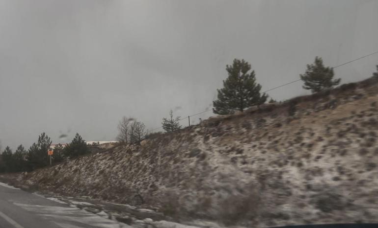 Kütahyada dolu yağışı etkili oldu