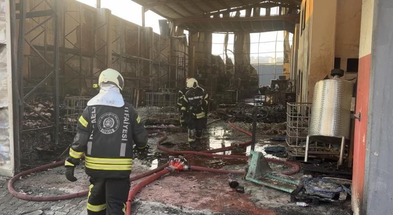 Kocaelide kozmetik fabrikasında yangın: 6 ölü, 7 yaralı
