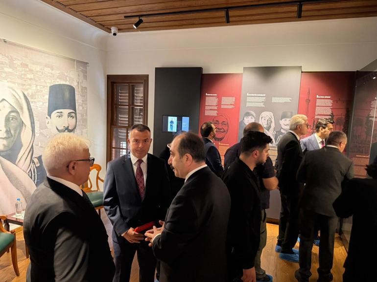 Restore edilen Atatürkün Selanikte doğduğu ev, Bakan Ersoyun katıldığı törenle açıldı