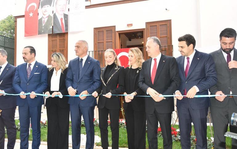 Restore edilen Atatürkün Selanikte doğduğu ev, Bakan Ersoyun katıldığı törenle açıldı