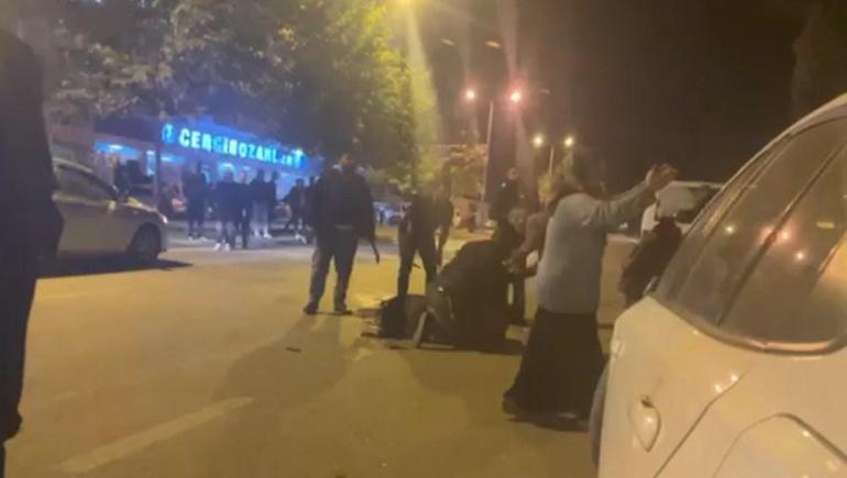 Şanlıurfada kardeşler arası bıçaklı kavgada 4 kişi yaralandı; olay anı kamerada