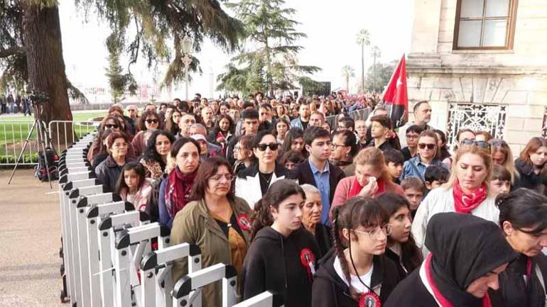 Dolmabahçe Sarayında 10 Kasım