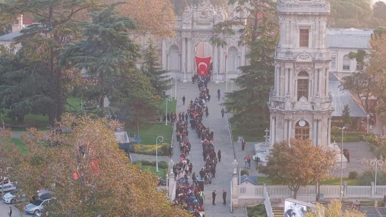 Dolmabahçe Sarayında 10 Kasım