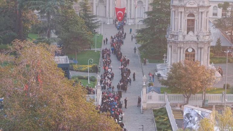 Dolmabahçe Sarayında 10 Kasım