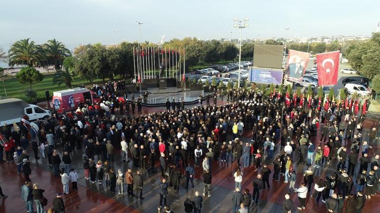 Mustafa Kemal Atatürk, vefatının 87’nci yılında Tuzla’da anıldı