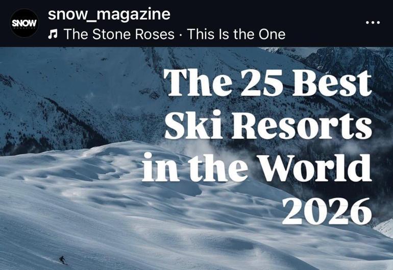 Erciyes, dünyanın en iyi 25 kayak merkezi arasında yer aldı