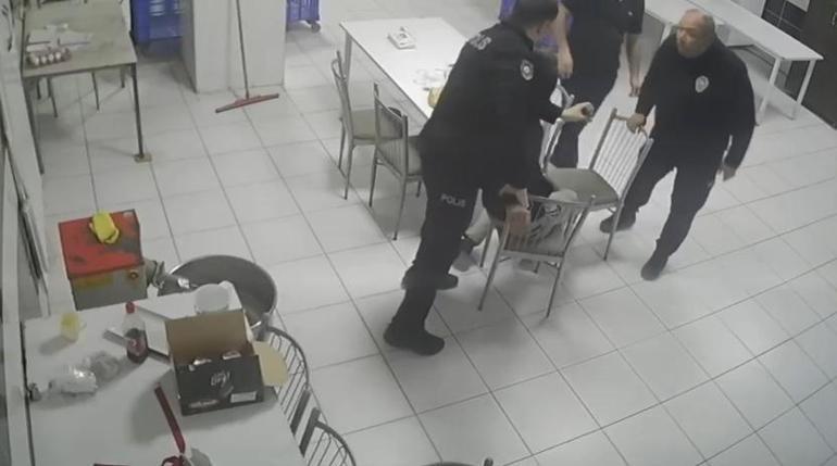 Husumetlisini, otomobil ile çarpıp demir çubukla döverek öldüren şüpheli aşevinde yakalandı