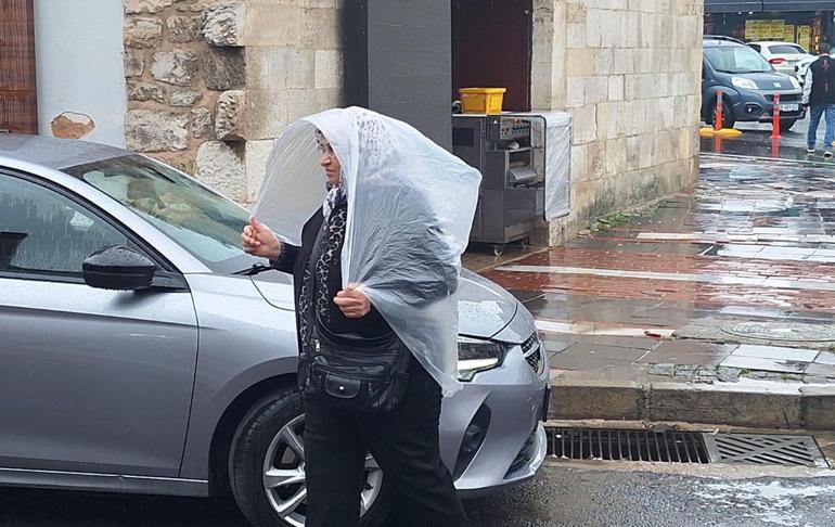 Kırklarelide sağanak etkili oldu