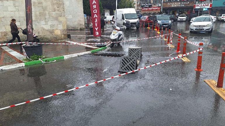 Kırklarelide sağanak etkili oldu