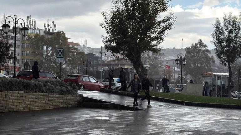 Tekirdağ’da sağanak etkili oldu