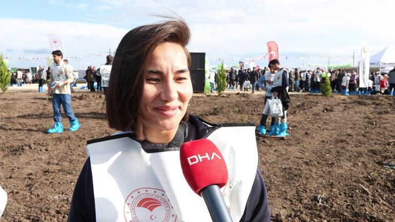 Milli Ağaçlandırma Gününde Silivride 15 bin fidan dikildi