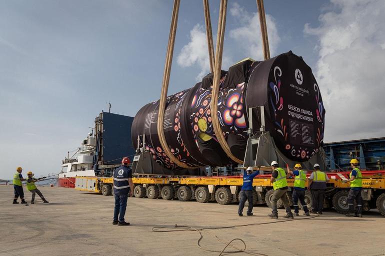 Akkuyu NGS’nin 4. Güç Ünitesi’ne ait reaktör basınç kabı, sahaya teslim edildi