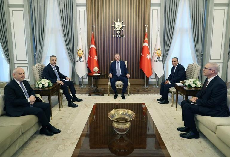 Cumhurbaşkanı Erdoğan, Mısır Dışişleri Bakanı Abdulatiyi kabul etti