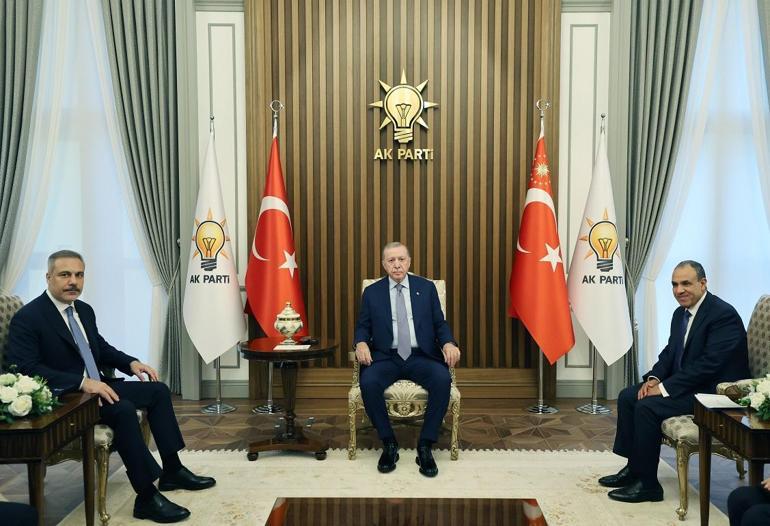 Cumhurbaşkanı Erdoğan, Mısır Dışişleri Bakanı Abdulatiyi kabul etti