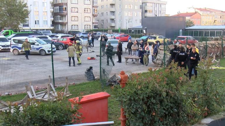 Bahçelievlerde 9 araca çarpan cip 5 metreden boşluğa düştü; sürücü yaralandı