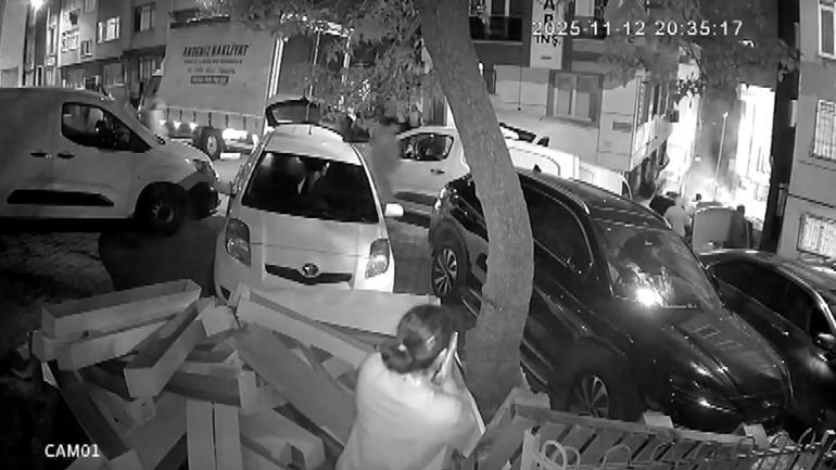 Kağıthanede 6 katlı binada patlama anına ilişkin yeni görüntüler; molozlar yola savruldu