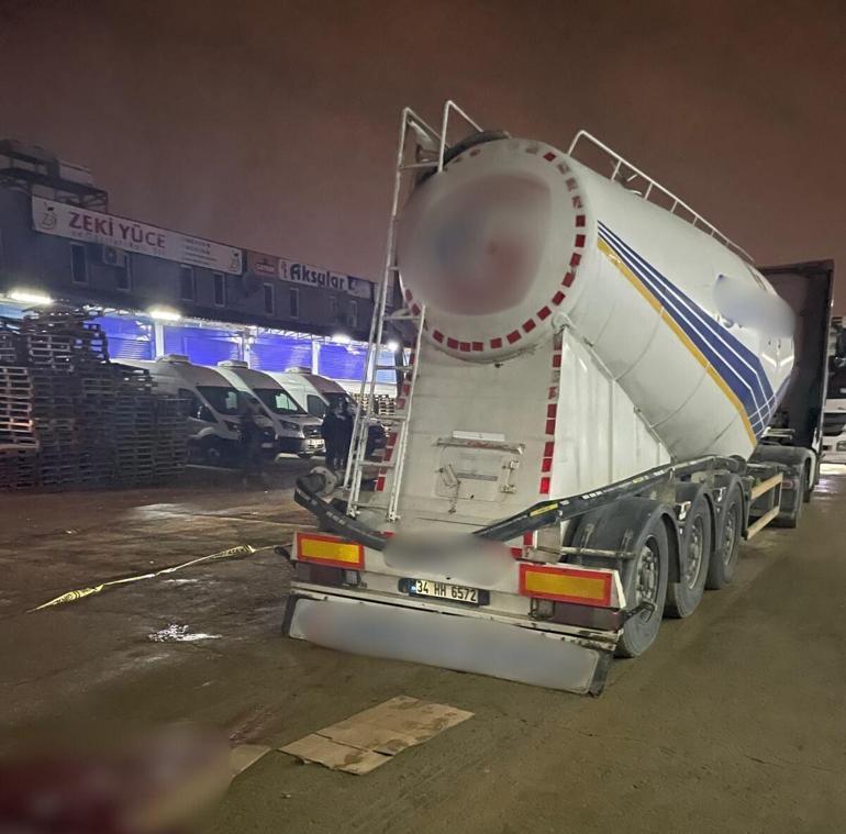 Arızayı giderirken silobas tankının altında kalan TIR şoförü öldü