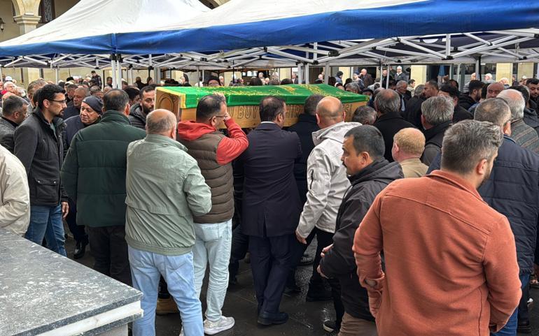 Taş ocağındaki göçükte ölen kamyon şoförü, son yolculuğuna uğurlandı