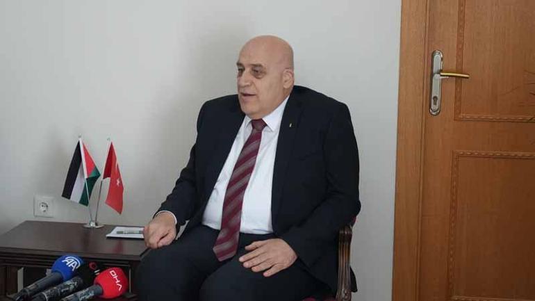 Le Trio Joubran müzik grubu, Filistin Ankara Büyükelçisi Jaishi ziyaret ett