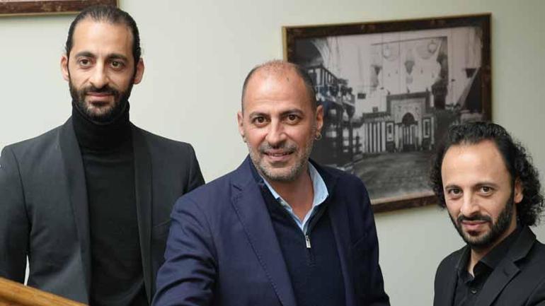 Le Trio Joubran müzik grubu, Filistin Ankara Büyükelçisi Jaishi ziyaret ett