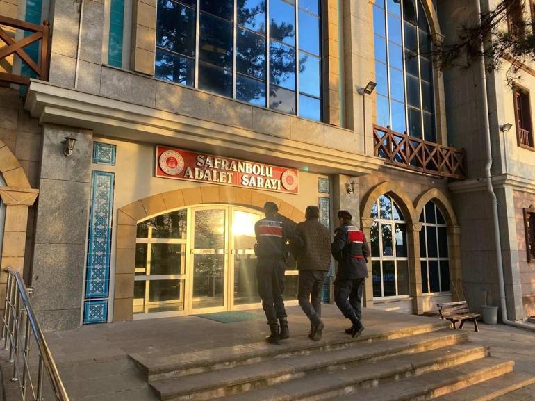 Bağ evinde saklanan firari hükümlüye jandarmanın operasyonu dron kamerasında