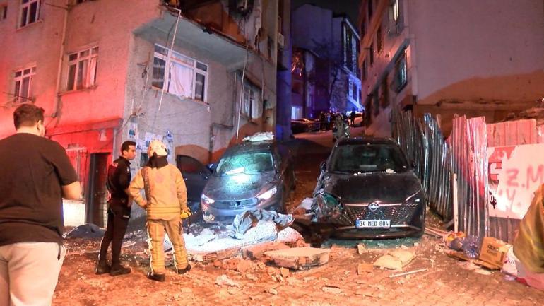 Kağıthanede 6 katlı binadaki patlamadan yeni görüntüler; yaralanan kadınla ilgili detaylar ortaya çıktı