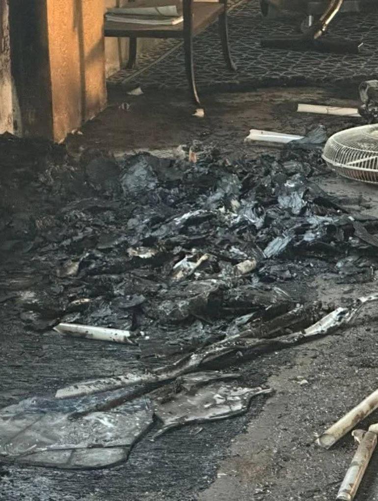 Batı Şeriada cami kundaklandı