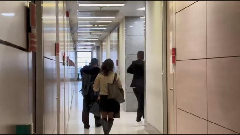 Dilan ve Engin Polat çifti ifade vermek için adliyeye geldi