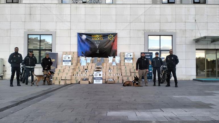 Kocaelide 1,5 ton uyuşturucu ele geçirildi; 5 gözaltı