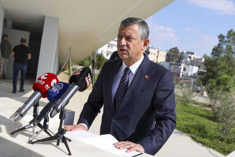 CHP Genel Başkanı Özel, KKTC’de