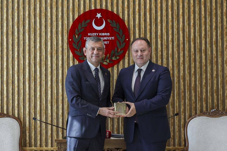 CHP Genel Başkanı Özel, KKTC’de
