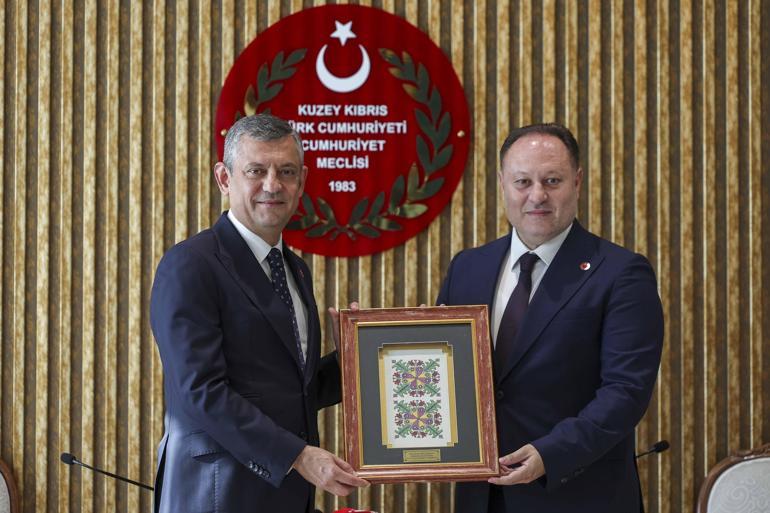CHP Genel Başkanı Özel, KKTC’de